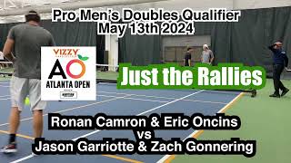 Camron/Oncins vs Garriotte/Gonnering - Pro Pickleball Mens Doubles Qualifier - 2024 PPA Atlanta Open