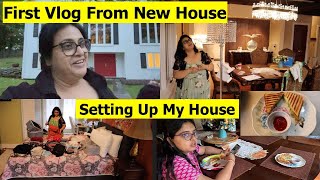 First Vlog From NEW HOUSE 🏠 | Setting & Arranging The House | Simple Living Wise Thinking