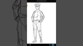 How to draw naruto