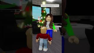 Mom and Son pretend to be each other... #brookheavenrp #roblox