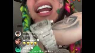 6IX9INE   Instagram Live traduction en francais