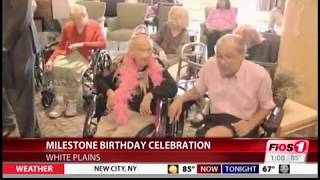 FIOS1News -  Double Birthday Celebration at Martine Center