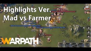 Warpath/战火勋章 - Top-1 Fighter Mad Group 1 on 1 Farmer (Highlights Version)