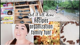 GET IT ALL DONE // ORGANIZATION // EASY PEANUT BUTTER PIE  // Mama Approved