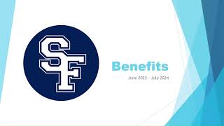 SFAS Benefits Presentation, November 13, 2023