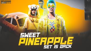 SWEET PINEAPPLE SET CRATE OPENING | RED PANDA SET PUBG/BGMI