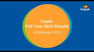 Vopak FY 2022 Results