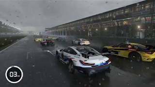 Forza Motorsport 7 - Nurburgring Nordschleife / Epic Fail / BMW M8 GTE / Rain & lightning / Off HUD