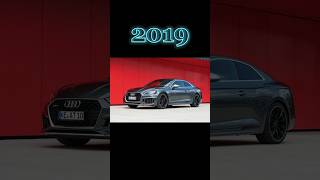 Evolution of Audi RS5 (2018-2025) || More sporty performance than S5 #shorts #evolution #audi #Rs5