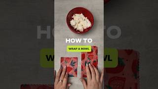 ASMR | How to Wrap a Bowl in Beeswax Wraps? 🐝🧡 #ambient #lofi #asmr #relaxing #beeswaxwraps #calm