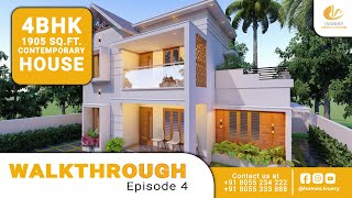 4BHK 1905 Sq. Ft. - Home Walkthrough Episode 4 #hometourmalayalam #mynewhome  @homes.ivoery