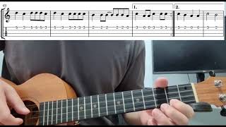 Despacito (Luis Fonsi & Daddy Yankee) - Easy Beginner Ukulele Tab With Playthrough Tutorial Lesson