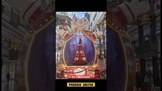 Merry Christmas 🎁 | 🎄 Christmas Decorations At Various Malls of Lucknow ⛄ | WhatsApp Staus