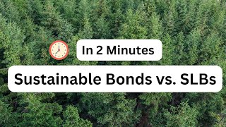 In 2 Minutes: Sustainable Bonds vs. Sustainability-Linked Bonds (SLBs)