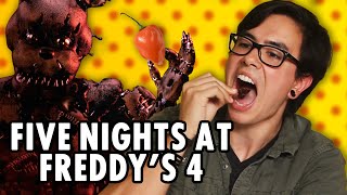 Five Nights at Freddy's 4 - Hot Pepper Game Review ft. NateWantsToBattle