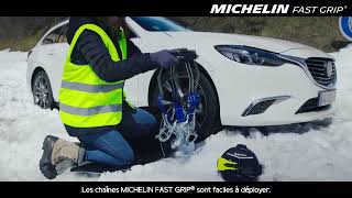 Présentation des chaînes à neige MICHELIN Fast Grip.