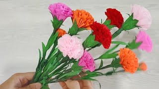 Cách làm hoa Cẩm Chướng nhanh nhất và hiệu quả nhất (How to make Jove's Flower)