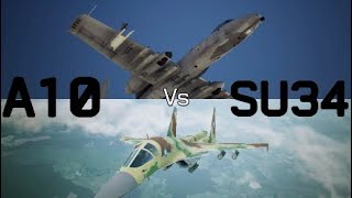 Ace Combat Review - A10 vs SU 34