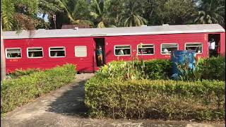 Udaya Devi Express Train arriving to Kurunegala