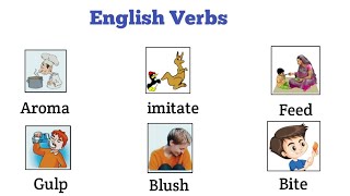 English Vocabulary | Daily use English verbs | Vocabulary with Pictures