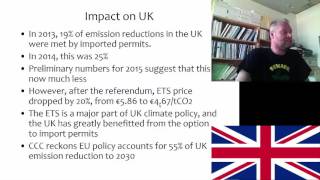 The impact of Brexit on the EU Emissions Trading System