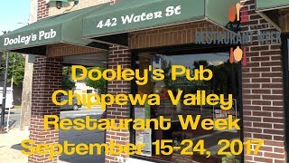 Dooleys Pub - Chippewa Valley Restaurant Week - Eau Claire WI - Sept 2017