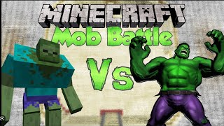 Hulk vs zombie boss official showdown