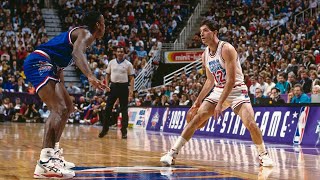 John Stockton vs Isiah Thomas!! #basketball #nba