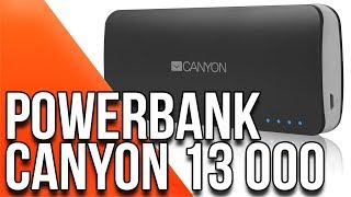 Портативное ЗУ Canyon CNE-CPB130DG - Обзор и тесты