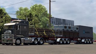 American Truck Simulator Kenworth K200 Flattops PT 1