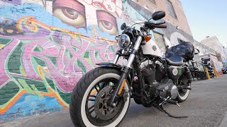 EXPLORING DTLA ON A SPORTSTER