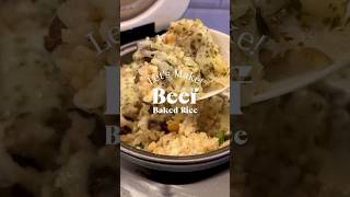 Resep Beef Baked Rice