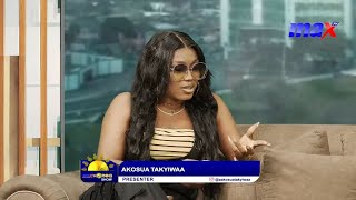 Entertainment segment on the #MaxMornongShow with Akosua Takyiwaa | 28-10-2024