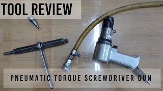 Pneumatic torque breaker (screw buster) screwdriver gun #toolreview #aviation #aviationtools