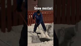 Removing snow from the street #finland #rrr #ramcharan #chiranjeevi #aacharya #chiru #ssr #megastar