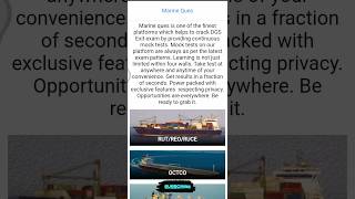 Marine Ques - DG Shipping - Exit Exam  tutorial shorturl.at/duK12App Link: shorturl.at/afgnN