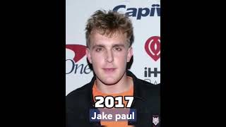 Evolution of Jake Paul #jakepaul #shorts