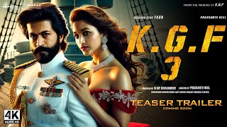 K.G.F: Chapter 3 : Trailer | Rocking Star Yash, Sanjay Dutt, Raveena Tandon | Prashant Neel