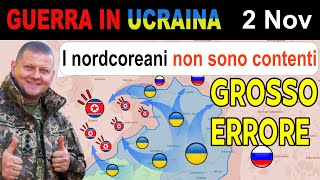 2 Nov: Kim Jong-Un Contrariato! RUSSI TROVANO NUOVA CARNE DA CANNONE