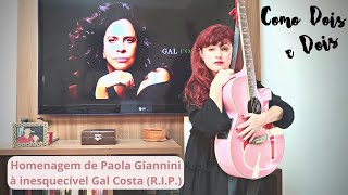 Como Dois e Dois cover (minha homenagem à inesquecível Gal Costa, que partiu em 09/nov/2022)