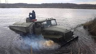 Ford trucks URAL , Offroad Russian truck URAL IN the NORTH