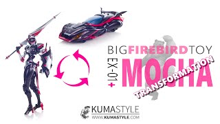 Transformation Video: Big Fire Bird EX-01 Plus Mocha