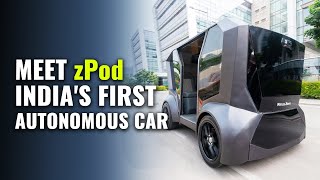 Bengaluru-Based AI startup 'Minus Zero' Develops India's 1st Autonomous Car 'zPod'