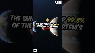 Why the Sun Dominates Our Solar System! #facts #space #planetfacts