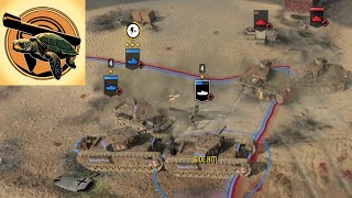 HOUR LONG BATTLE Company of Heroes 3 UKF 3v3 Gameplay