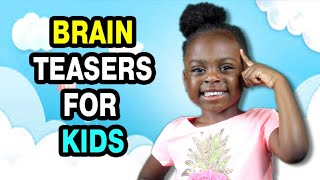 BRAIN TEASERS FOR KIDS: score better on cognitive/ visuospatial activities