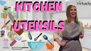 Kitchen Utensils In English (Elementary English)