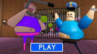 EVIL GRANDMA BARRY'S PRISON RUN! (SCARY OBBY) - Full Gameplay - No Commentary #roblox