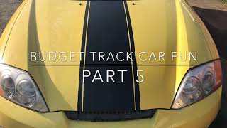 Budget Track Day Fun - Part 5 - Hyundai Coupe / Tiburon  V6 - Plasti Dip Bonnet Stripes