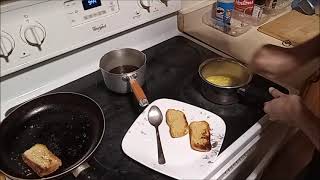 Gordon Ramsey's Famous Scrambled Eggs with Coffee & Toast for Breakfast